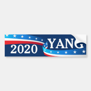 Autocollant De Voiture Andrew Wang, Président de 2020