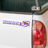 Autocollant De Voiture Ange "de ruban pourpre" de conscience (Sur camion)