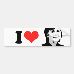 Autocollant De Voiture Angela Merkel