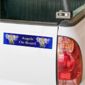 Autocollant De Voiture Anges à bord d'inspiré (Sur camion)