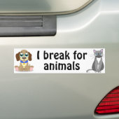 Autocollant De Voiture Animaux (En voiture)