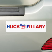 Autocollant De Voiture Anti adhésif pour pare-chocs de Hillary Clinton (En voiture)