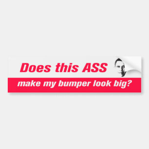 Autocollant De Voiture Anti adhésif pour pare-chocs d'Obama