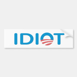 Autocollant De Voiture Anti adhésif pour pare-chocs d'Obama