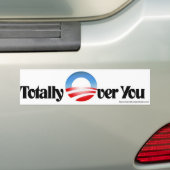 Autocollant De Voiture Anti adhésif pour pare-chocs d'Obama "totalement (En voiture)