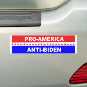 Autocollant De Voiture Anti-Biden pro-américain (En voiture)