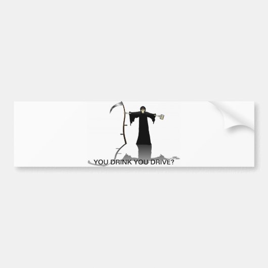Autocollant De Voiture Anti-boire et entraînement (Devant)
