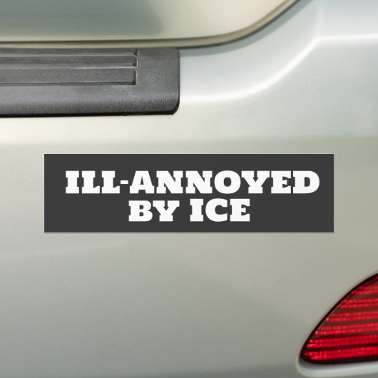 Autocollant De Voiture anti-ICE humor (En voiture)