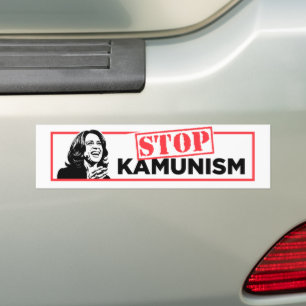 Autocollant De Voiture Anti-Kamala Socialisme Communisme Arrêter le Kamun