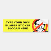 Autocollant De Voiture ANTI-KUCINICH : Anti-Dennis Kucinich (Devant)