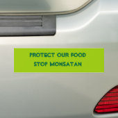 Autocollant De Voiture Anti Monsanto (En voiture)