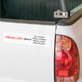 Autocollant De Voiture Anti Obama (Sur camion)