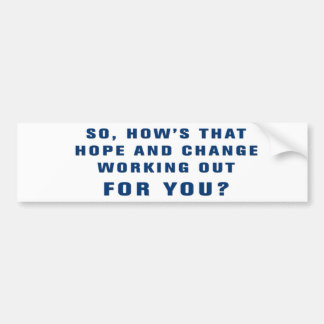 Autocollant De Voiture Anti-Obama Bumpersticker