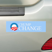 Autocollant De Voiture Anti-Obama - changement d'idiot (En voiture)