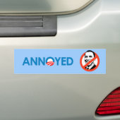 Autocollant De Voiture Anti-Obama - contrarié (En voiture)
