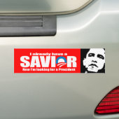 Autocollant De Voiture Anti-Obama - I aleady ont un sauveur (En voiture)