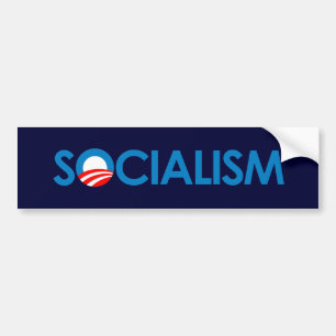 Autocollant De Voiture Anti-Obama - socialisme