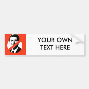 AUTOCOLLANT DE VOITURE ANTI-REAGAN