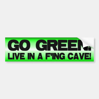 Autocollant De Voiture Anti réchauffement climatique - devenez écolo !