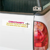 Autocollant De Voiture anti-religion (Sur camion)