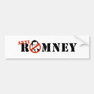 AUTOCOLLANT DE VOITURE ANTI-ROMNEY