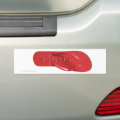 Autocollant De Voiture Anti-Romney bascule de rouge d'autocollant (En voiture)