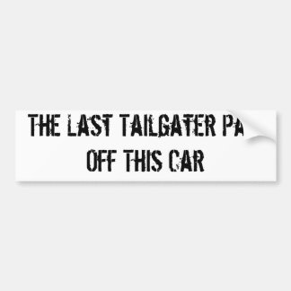 Autocollant De Voiture Anti-tailgater