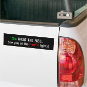 Autocollant De Voiture Anti-tailgater adhésif pour pare-chocs (Sur camion)
