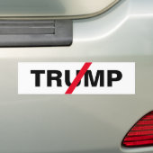 Autocollant De Voiture Anti-Trump (En voiture)