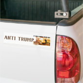Autocollant De Voiture Anti Trump / Attraper le gros poisson !, (Sur camion)