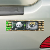 Autocollant De Voiture Anti Trump / panda, (En voiture)