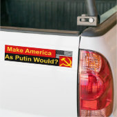 Autocollant De Voiture Anti-Trump, Poutine, élection (Sur camion)