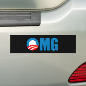 Autocollant De Voiture AntiObama OMG (En voiture)