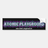 Autocollant De Voiture APLogoBumper, www.atomic-playground.net (Devant)
