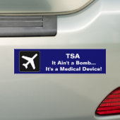 Autocollant De Voiture Appareil médical de TSA (En voiture)
