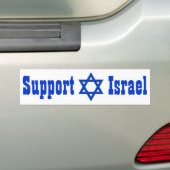 Autocollant De Voiture Appui Israël (En voiture)