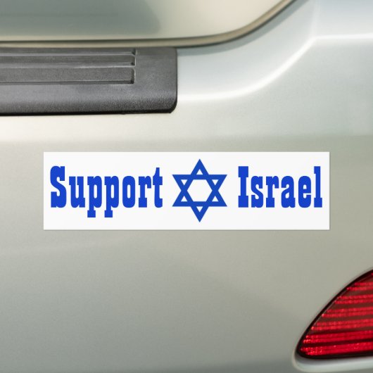 Autocollant De Voiture Appui Israël (En voiture)