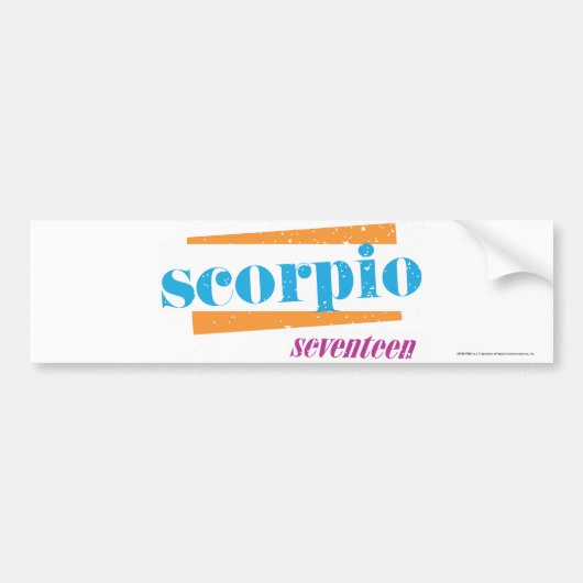 Autocollant De Voiture Aqua de Scorpion (Devant)