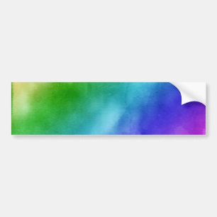Autocollant De Voiture Aquarelles Rainbow