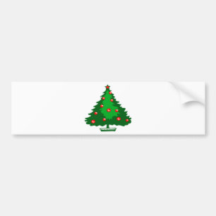 Autocollant De Voiture Arbre de Noël