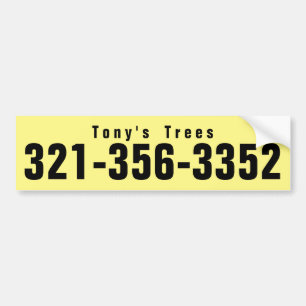 Autocollant De Voiture Arbres de Tony 321-356-3352