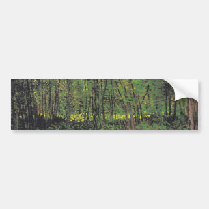 Autocollant De Voiture Arbres et sous-bois par Van Gogh