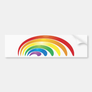 Autocollant De Voiture Arc-en-ciel