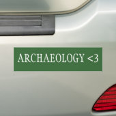 Autocollant De Voiture Archéologie <3 (En voiture)