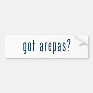 Autocollant De Voiture arepas obtenus ?