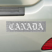 Autocollant De Voiture argent du canada (En voiture)