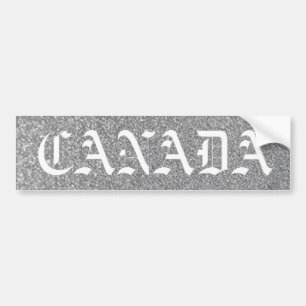 Autocollant De Voiture argent du canada