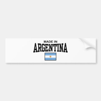 Autocollant De Voiture Argentine