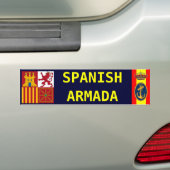 AUTOCOLLANT DE VOITURE ARMADA ESPAGNOLE (En voiture)
