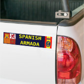AUTOCOLLANT DE VOITURE ARMADA ESPAGNOLE (Sur camion)